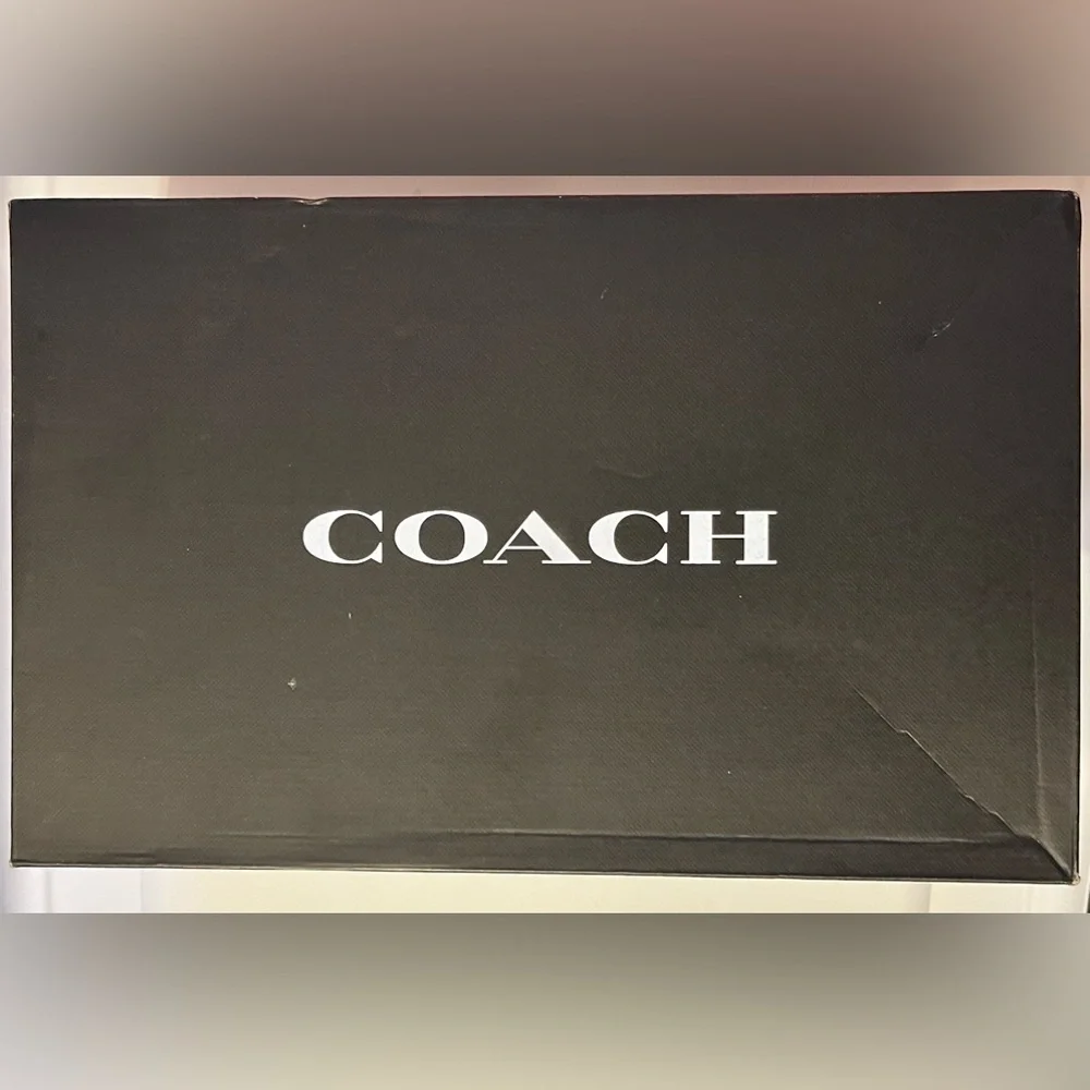 Coach Men's Davi Derby SIZE: 12D COLOR Black